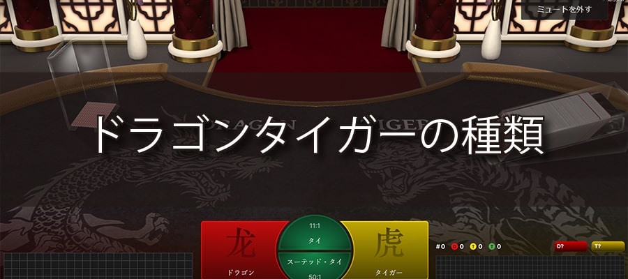 ドラゴンタイガーの種類