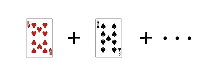 ブラックジャックは手札を「21」に近づけるゲーム