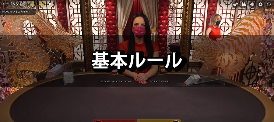 ドラゴンタイガーの基本ルール